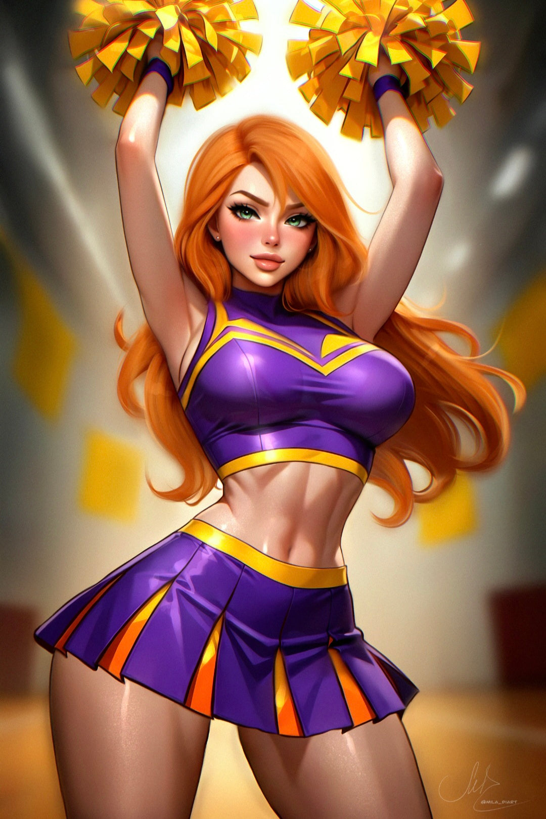 TR Halloween #2 Cheer Mila Variant